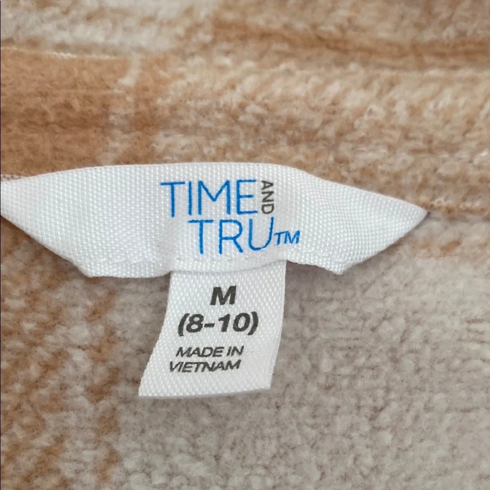 Cream and Tan Flannel - Picture 2 of 3